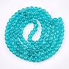 Crackle Glass Beads Strands CCG-Q001-10mm-06-2