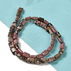 Natural Rhodonite Beads Strands G-G085-A16-01-2