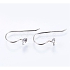 Tarnish Resistant 304 Stainless Steel Earring Hooks STAS-I069-41-1