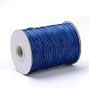 Braided Korean Waxed Polyester Cords YC-T002-0.8mm-123-2