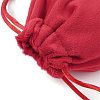 Velvet Jewelry Drawstring Storage Pouches ABAG-P013-02B-4