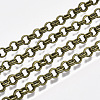 Iron Rolo Chains CH-S125-011B-AB-2
