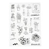 Silicone Clear Stamps DIY-A013-05-2