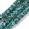 Handmade Polymer Clay Beads Strand CLAY-Z002-01L-1