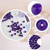 HOBBIESAY 3 Strands Natural Amethyst Round Beads Strands G-HY0001-23-5