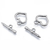 201 Stainless Steel Toggle Clasps STAS-N092-181-2