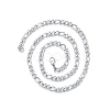 Men's 201 Stainless Steel Figaro Chains Necklace NJEW-N050-A08-5-50P-1