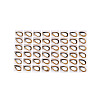 Electroplated Glass Charms EGLA-N006-065-3