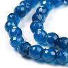 Natural Agate Beads Strands G-E054-6mm-14-2