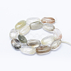 Natural Lodolite Quartz Beads Strands G-F532-01-A-2