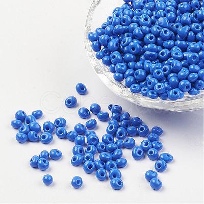 Opaque Glass Seed Beads SEED-R032-A10-1