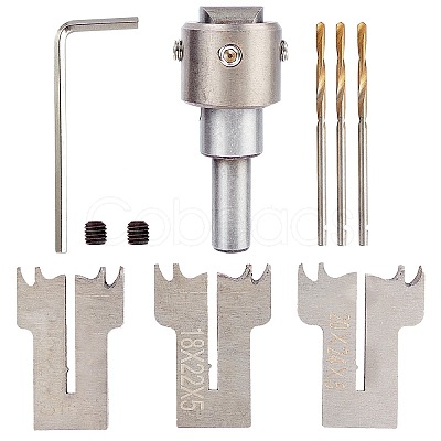 Wooden Bead Maker Beads Drill Bit Milling Cutter Set TOOL-WH0016-96-1