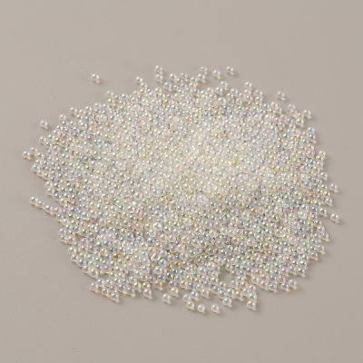 Glass Beads GLAA-WH0030-12A-1