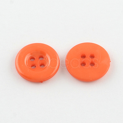 4-Hole Plastic Buttons BUTT-R034-049-1