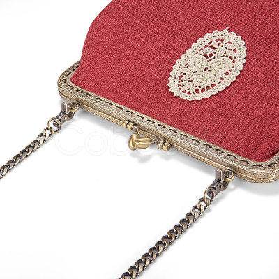 SHEGRACE Cotton and Linen Women Evening Bag JBG007A-01-1