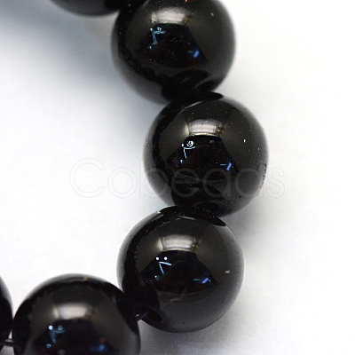 Baking Painted Pearlized Glass Pearl Round Bead Strands HY-Q003-12mm-80-1