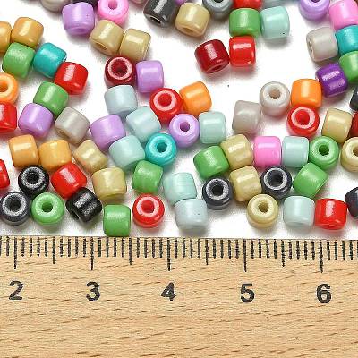 Baking Paint Pearlized Glass Seed Beads SEED-C001-04A-13-1