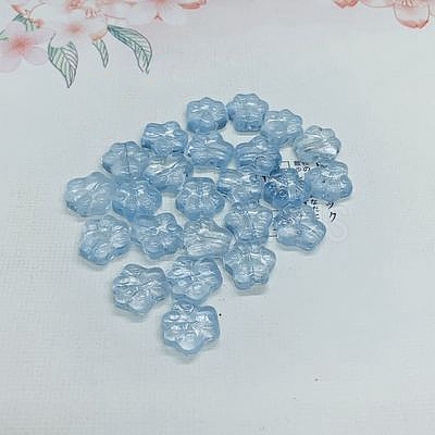 Transparent Handmade Lampwork Beads LAMP-CJC0004-33C-1