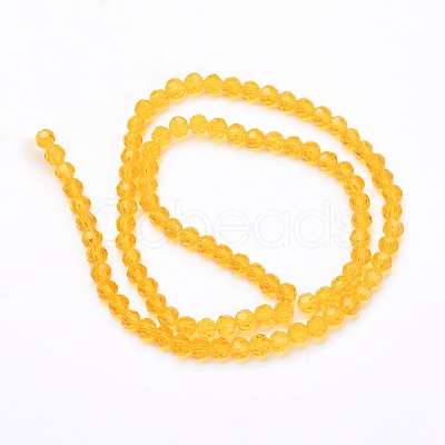 Glass Beads Strands EGLA-J042-4mm-22-1