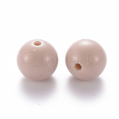 Opaque Acrylic Beads MACR-S370-C16mm-34-1