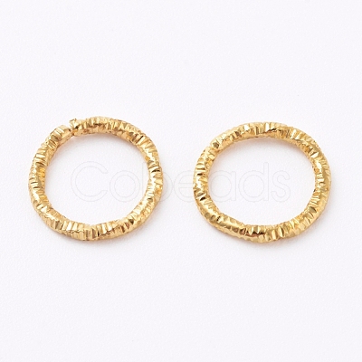 Iron Textured Jump Rings X-IFIN-D086-02-G-1