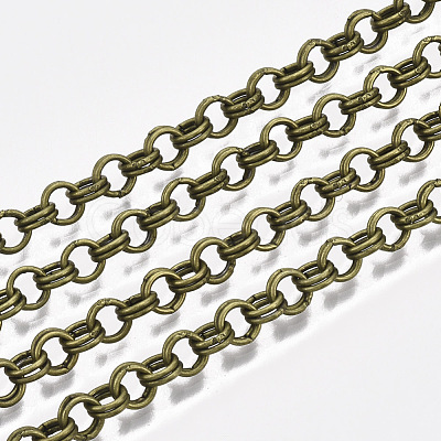 Iron Rolo Chains CH-S125-011B-AB-1