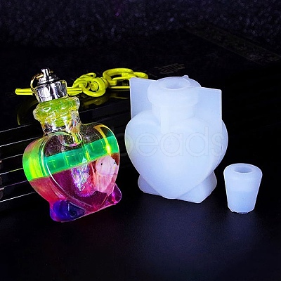 DIY Wishing Bottle Silicone Molds X-DIY-M049-01A-1