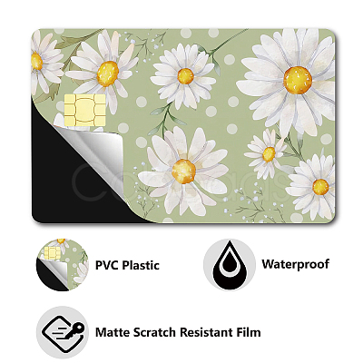 PVC Plastic Waterproof Card Stickers DIY-WH0432-041-1