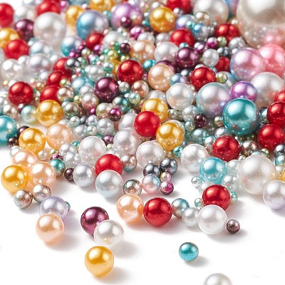 Acrylic Imitation Pearl  Beads OACR-XCP0001-01-1