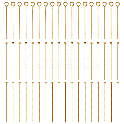 300Pcs 3 Styles Brass Pins Sets KK-TA0001-40-1