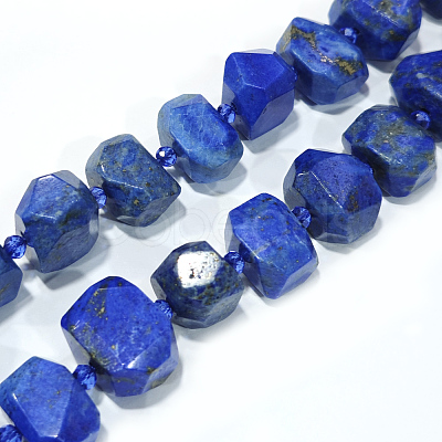 Natural Lapis Lazuli Beads Strands G-F653-03-1