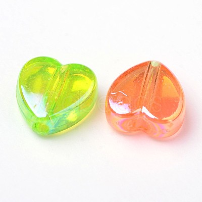 Transparent Acrylic Beads X-PL539-1