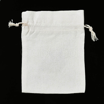 Cotton Canvas Drawstring Gift Bags OP-Q053-013B-1