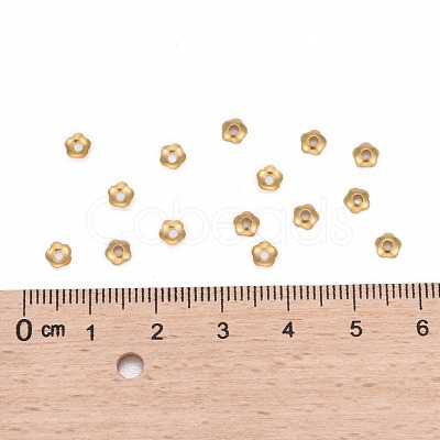 Brass Bead Caps KK-TB857-G-1