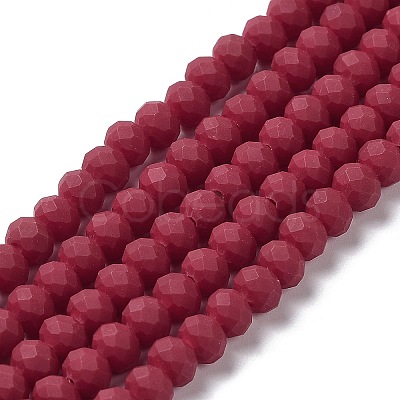 Glass Beads Strands X1-EGLA-A034-P4mm-MD02-1