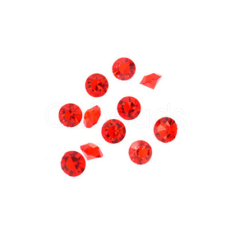 Glass Rhinestone Cabochons GLAA-TAC0005-5mm-07-1