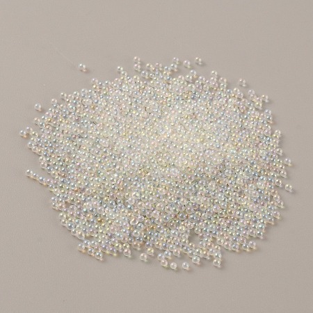 Glass Beads GLAA-WH0030-12A-1