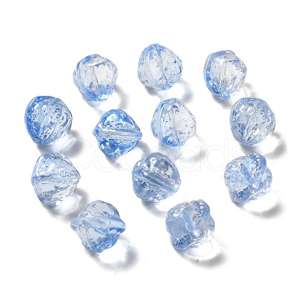 Transparent Glass Beads GLAA-D025-04D-1