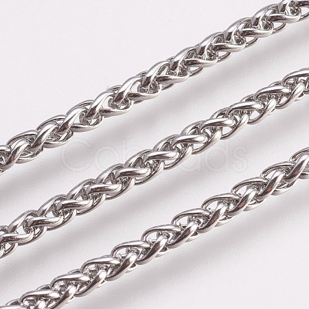 304 Stainless Steel Rope Chains CHS-K008-19A-1
