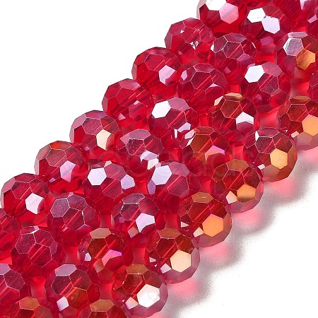 Transparent Glass Beads EGLA-A035-T10mm-B07-1