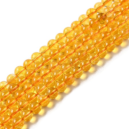 Natural Quartz Crystal Beads Strands G-C076-4mm-6-1