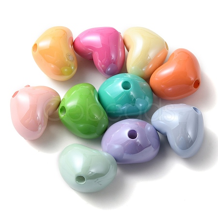 Opaque Acrylic Beads MACR-M025-07-1