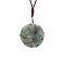 Natural Labradorite Pendants Necklaces, Round, 31.50 inch(80cm)