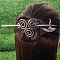 Antique Silver Viking Hair Sticks Hair Pin, Ladies Retro Hair Accessory, Rose Sword Hair Sticks, Tool, 180mm