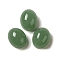 Glass Cabochons, Imitation Gemstone, Oval, Sea Green, 10x8x5mm