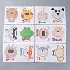 1~12 Months Number Themes Baby Milestone Stickers DIY-H127-B12-1