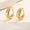 Brass Hoop Earrings CU7636-1
