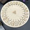 Wooden Runes Set Engraved Board PW-WG38211-01-1