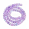 Synthetic Moonstone Beads Strands G-E573-02A-11-2