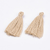 Handmade Polycotton(Polyester Cotton) Tassel Decorations OCOR-Q024-89-2